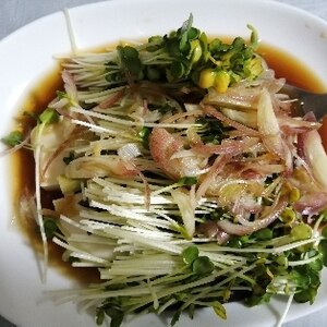 レンジで簡単！なすの煮浸し風☆